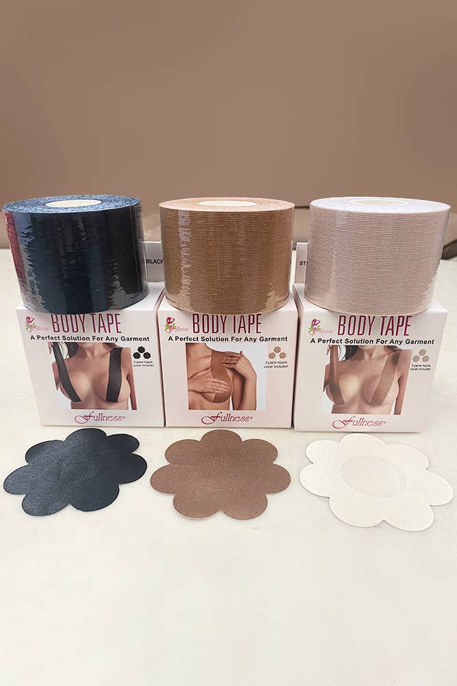 Hana – wholesale Fashion/breast tape – Women’s – Waterproof Cotton Spandex Body Tape for Women4