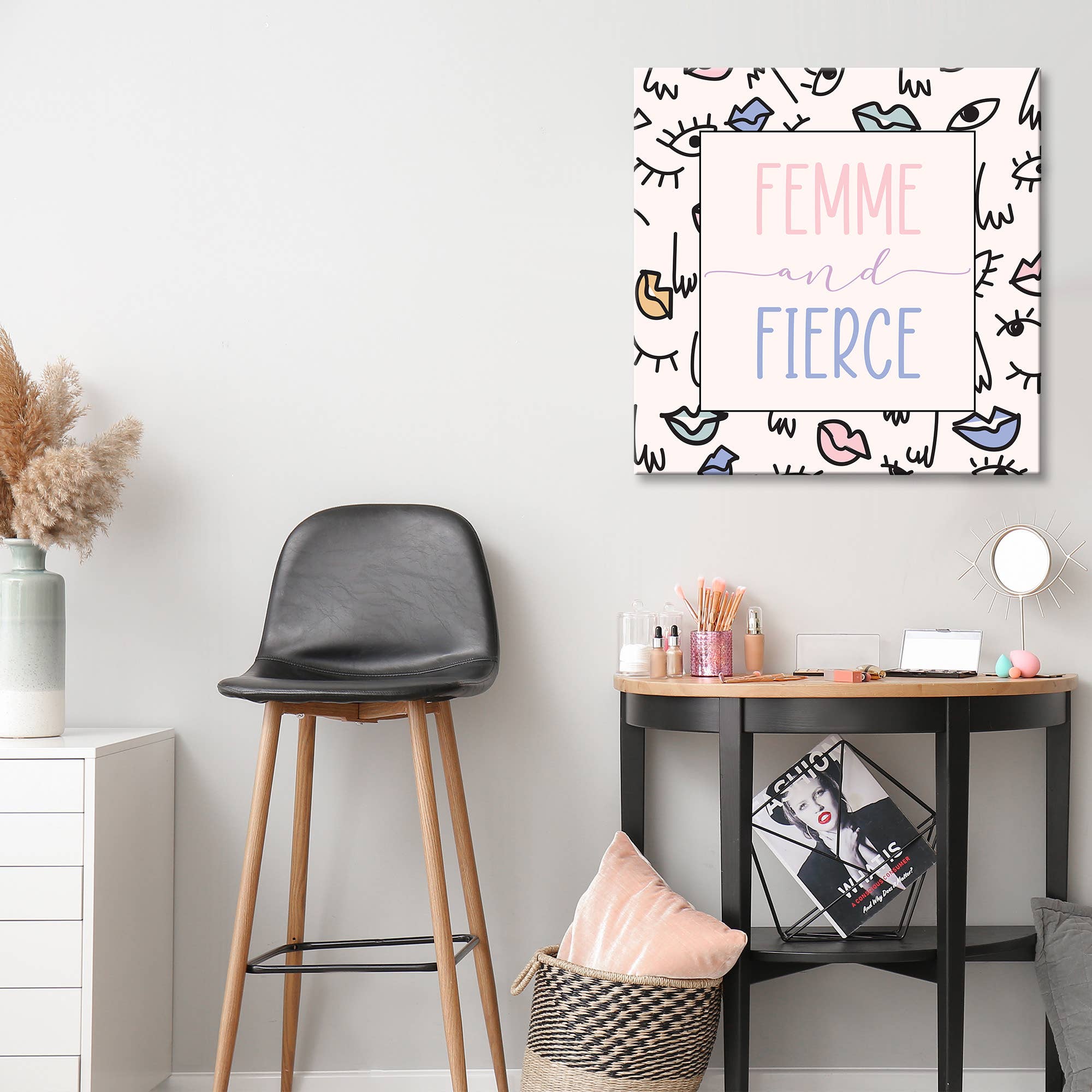 Ready2hangart, Inc. – Engroshandel Kunsttryk – Joie Contour XI' Indpakket lærred vægkunst af ChiChi indretning1