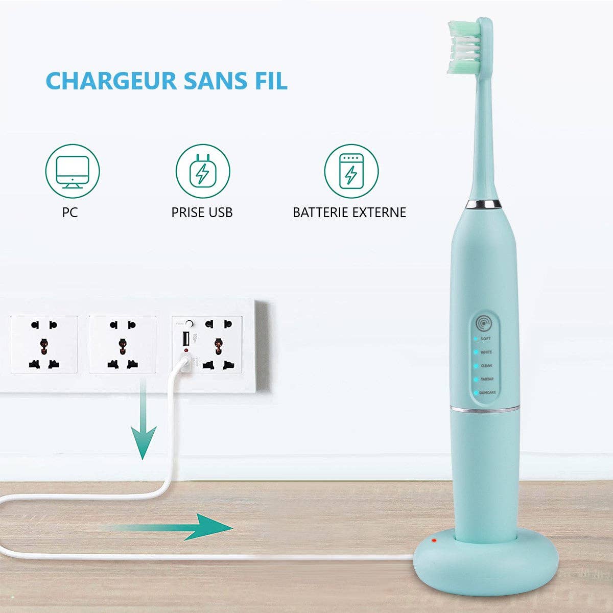 UNRIPE Electric Scaling Toothbrush for wholesale on Faire2