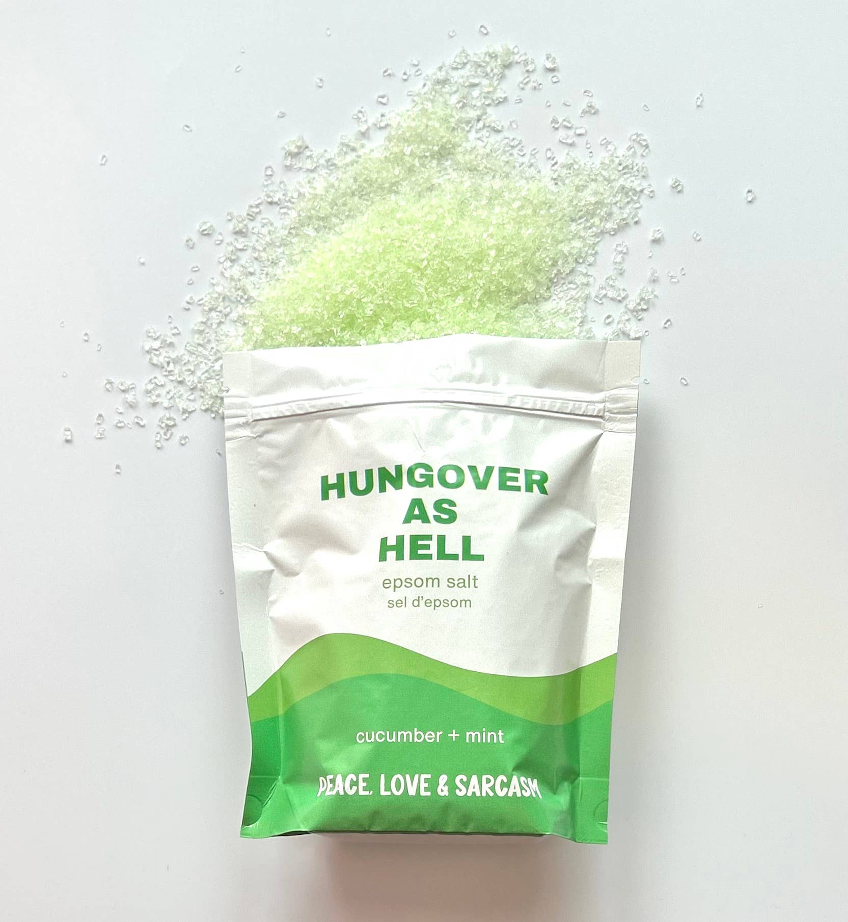 Peace, Love and Sarcasm - Wholesale Bath Soak/Milk - Hungover As Hell Epsom Salt Bath Soak1