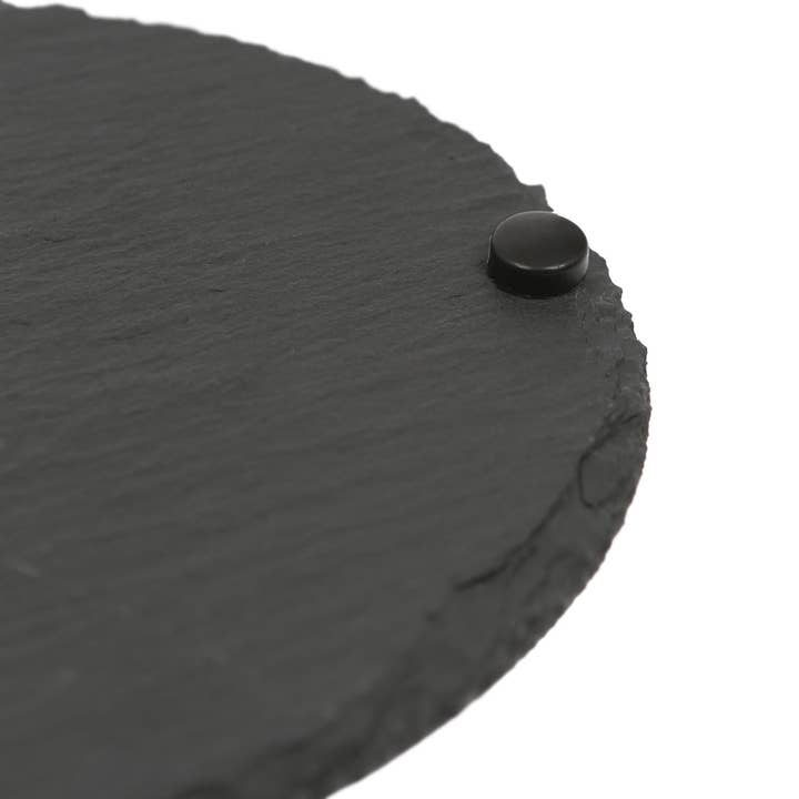 Rinkit Ltd – wholesale Outdoor sign – Oval Blank Slate House Sign - 20cm x 15cm5