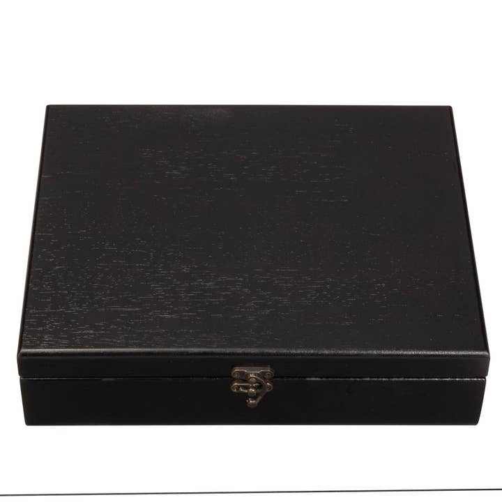 Wood Expressions - Wholesale Decorative Box - Old World Wooden Treasure Box with Brass Latch26