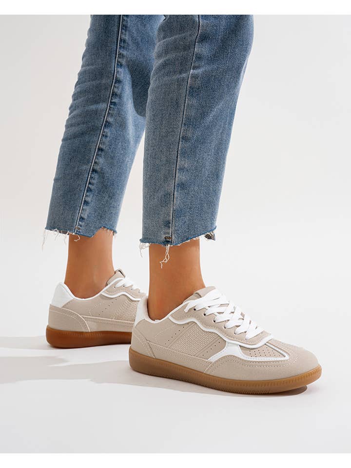 CEREZA – wholesale Vardagssneakers - Dam – Damsneakers i retrostil med kontrastfärger för vardagsbruk7