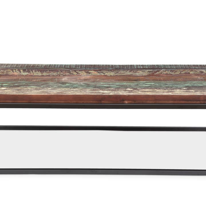 Timbergirl - Wholesale Coffee Table - Asam Coffee Table With Solid Reclaimed Wood Top0