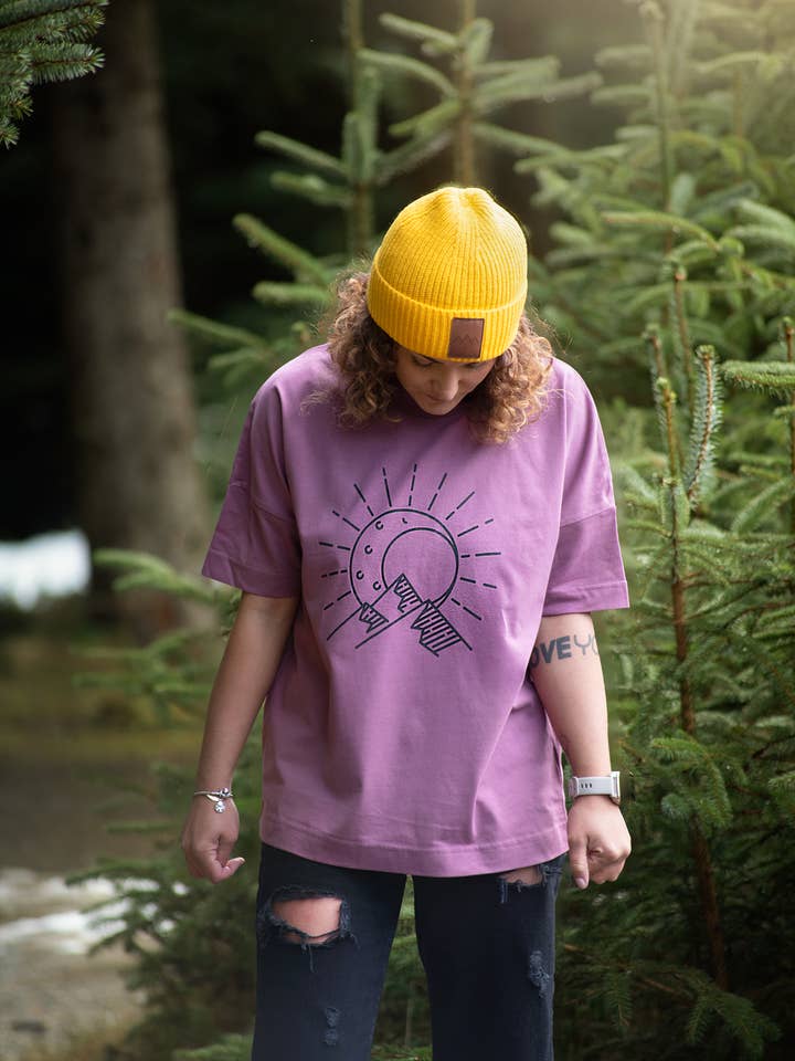 SunmoonMountains økologisk T-shirt for engroshandel hos SHAMAN