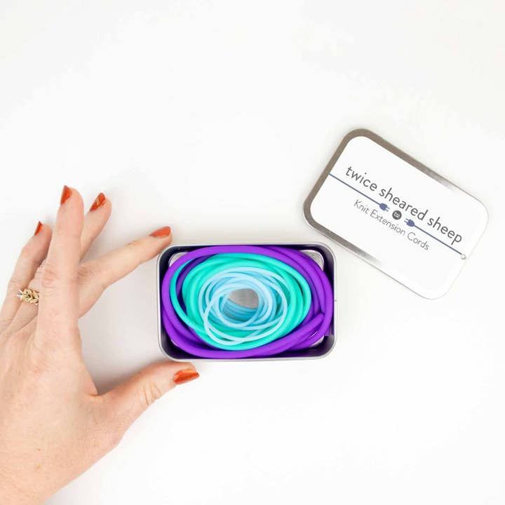 Twice Sheared Sheep - Wholesale Knitting/Crochet Supplies - Knit Extension Cords - Stitch Holder Cords5