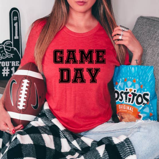 GAME DAY T-Shirt for wholesale by dkhandmade