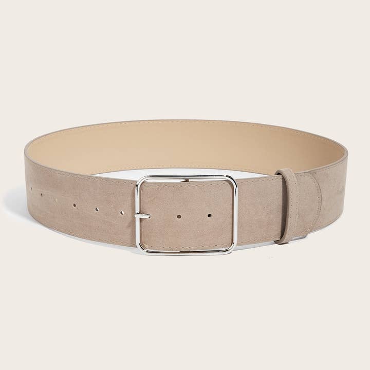 Dipped Shop - Wholesale Belt - Women's - Vintage Simple Adjustable Wide Belt DP25G4503