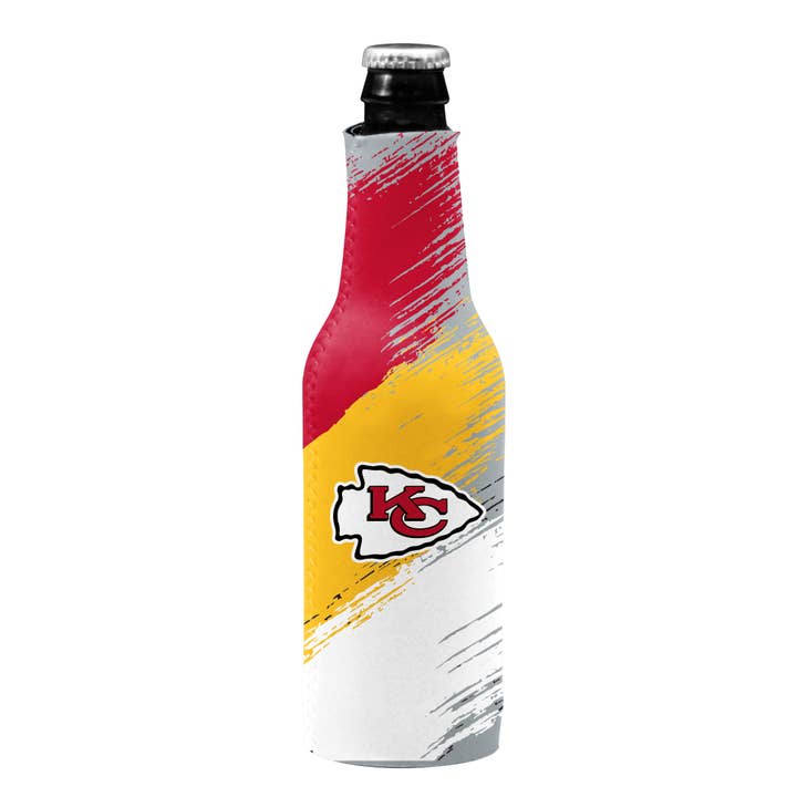 Gulf Coast Sales - Wholesale Drink Huggers & Koozies - NFL Kansas City Chiefs Bottle Suit Koozie