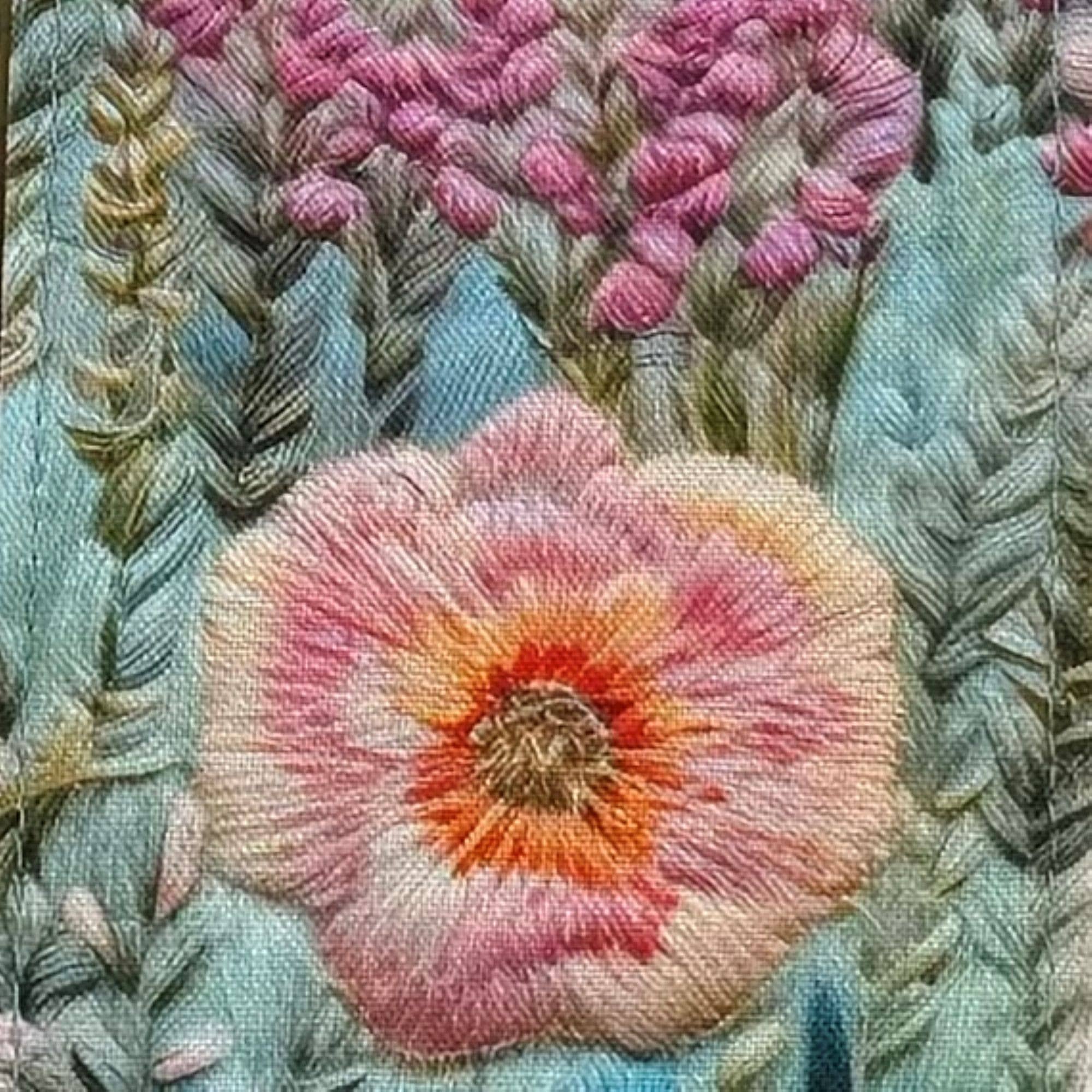 Cathayana - Wholesale Card Holder - Women's - RFID Floral Embroidery Card Holder – Digital Print3