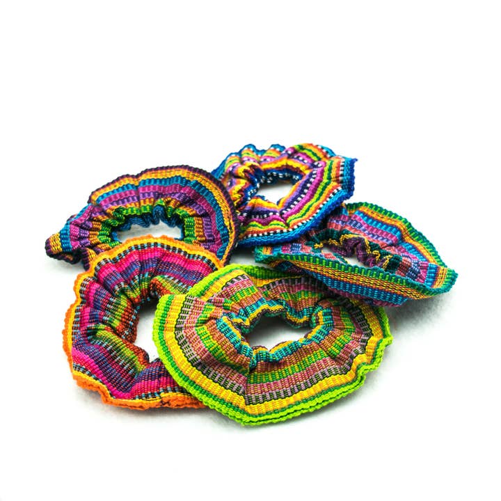 Elástico de Cabelo Multicolorido em Têxtil Sustentável - Guatemala por atacado de Lumily