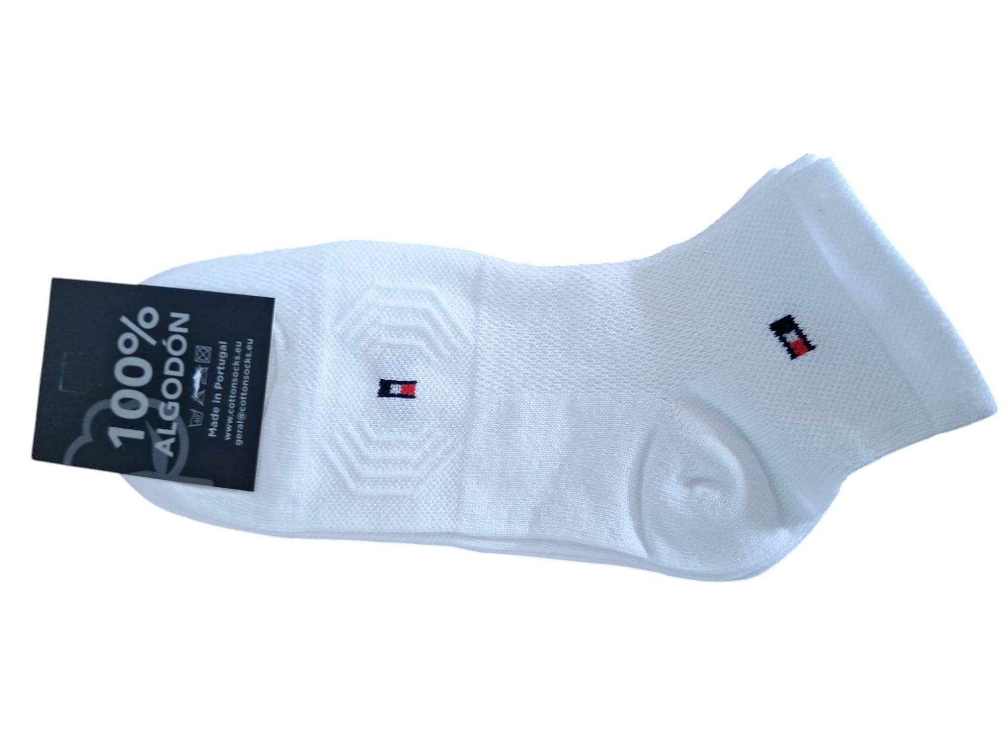 Cotton Socks - Wholesale Socks - Kids & Baby - T101 PACK 12 PAIRS SOCKS CIRCLES W/ FLAG 100% COT.5