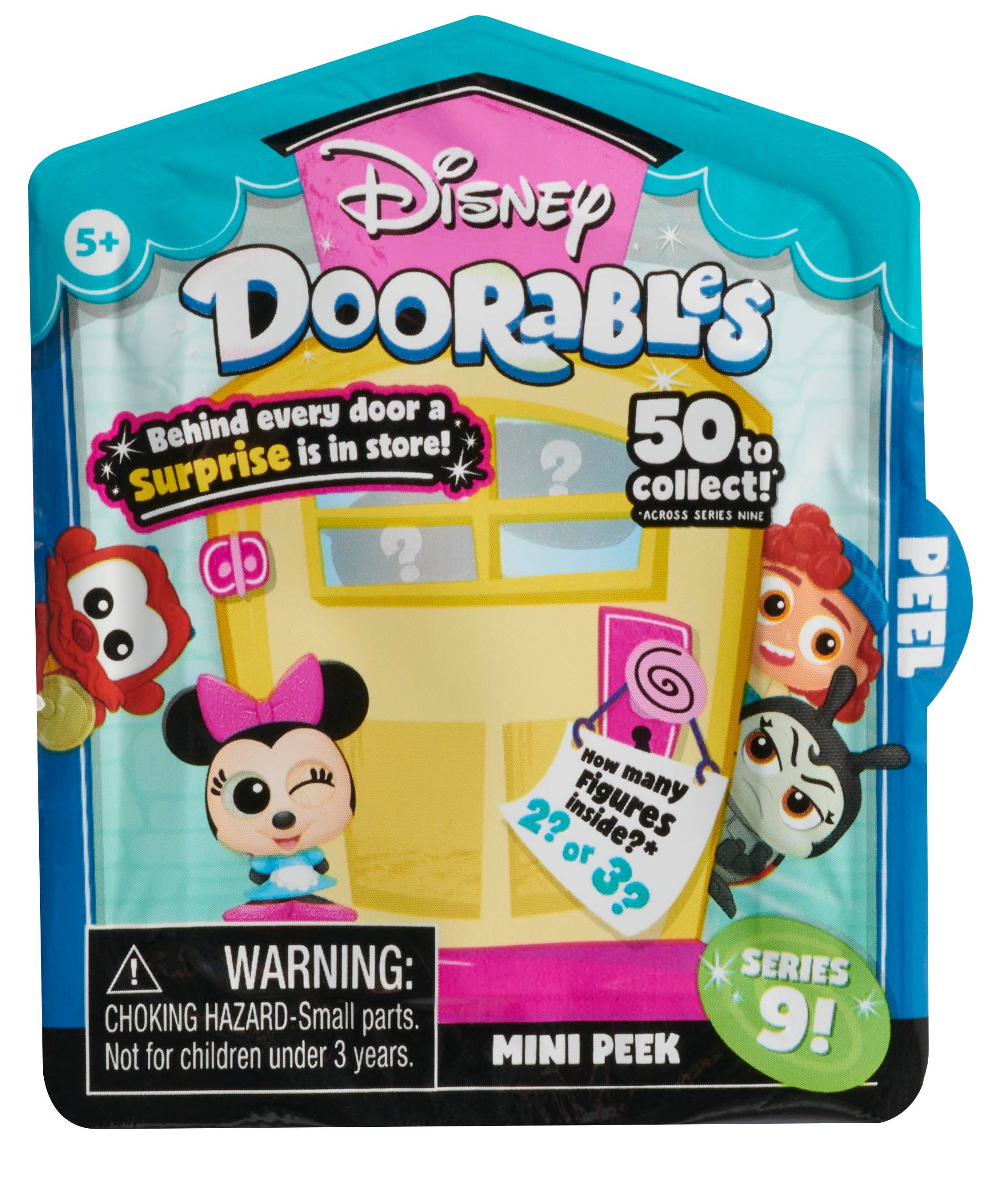 The Zoofy Group , LLC - Wholesale Toy Set - Kids - DISNEY JUST PLAY DOORABLES MINI PEEK-SERIES 9