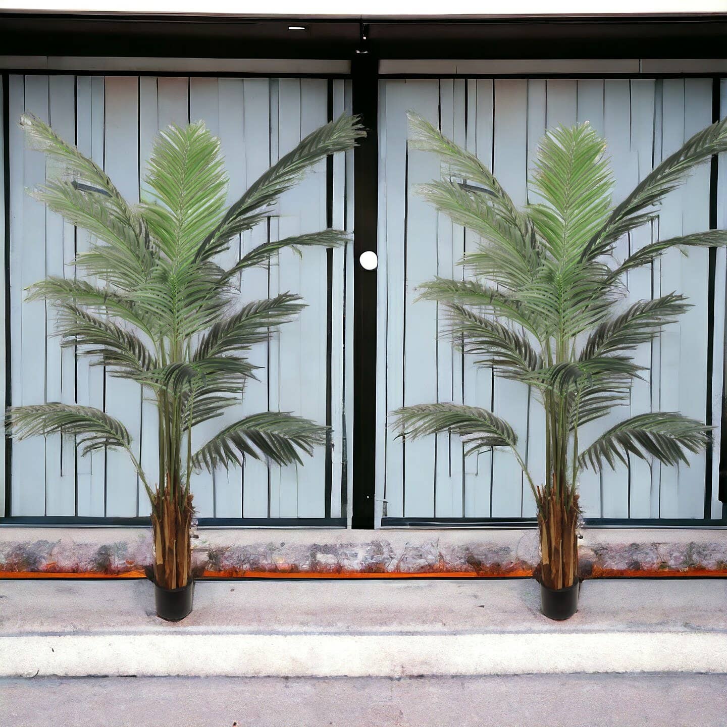 Larksilk - Wholesale Artificial Plant - Artificial Palm Trees - 6 Feet Tall Realistic Indoor/Outdoor3
