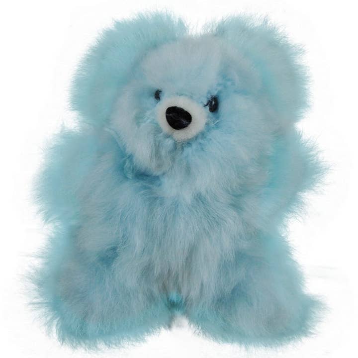 My Comfy Apparel - Wholesale Stuffed/Plush Toy - Kids & Baby - Alpaca Fur Figure - Teddy Bear Hand Dyed 6 or 8 inches1