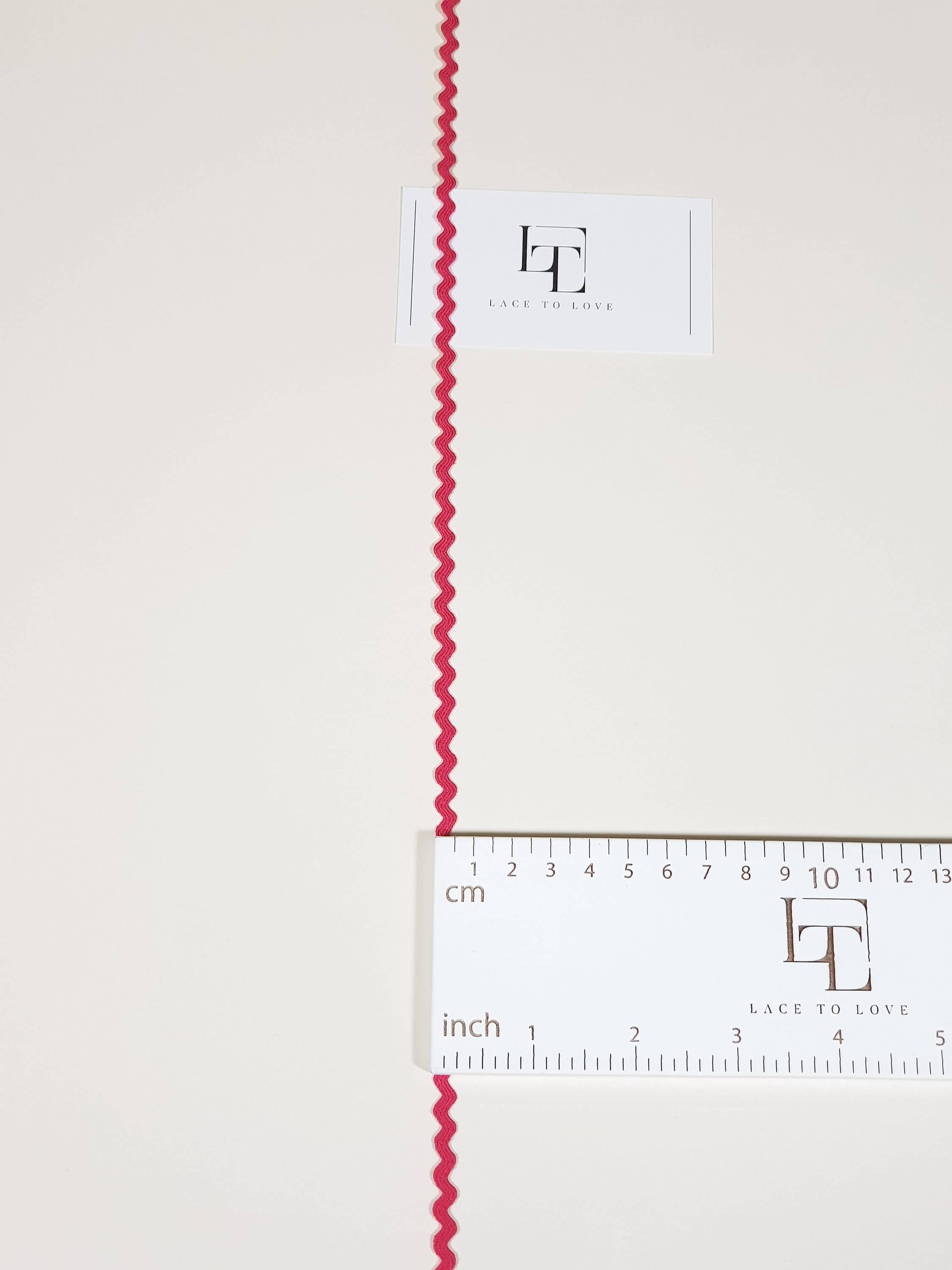 Lace To Love – wholesale Band – Rosa sicksackband, ribbat band ST10685