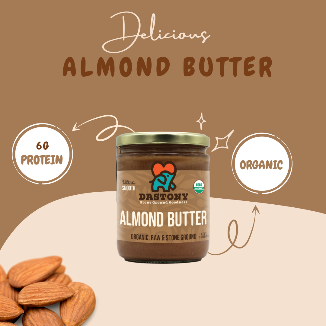 Windy City Organics - Wholesale Nut Butter - Organic Raw Almond Butter, 16 oz4
