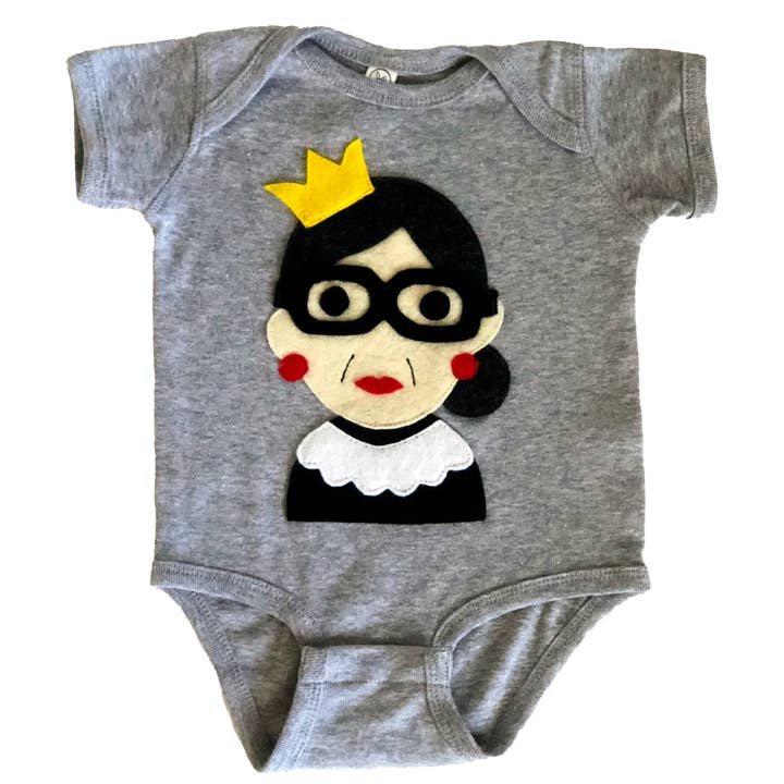 RBG - Body neonato - Grigio per la vendita all'ingrosso da parte di mi cielo