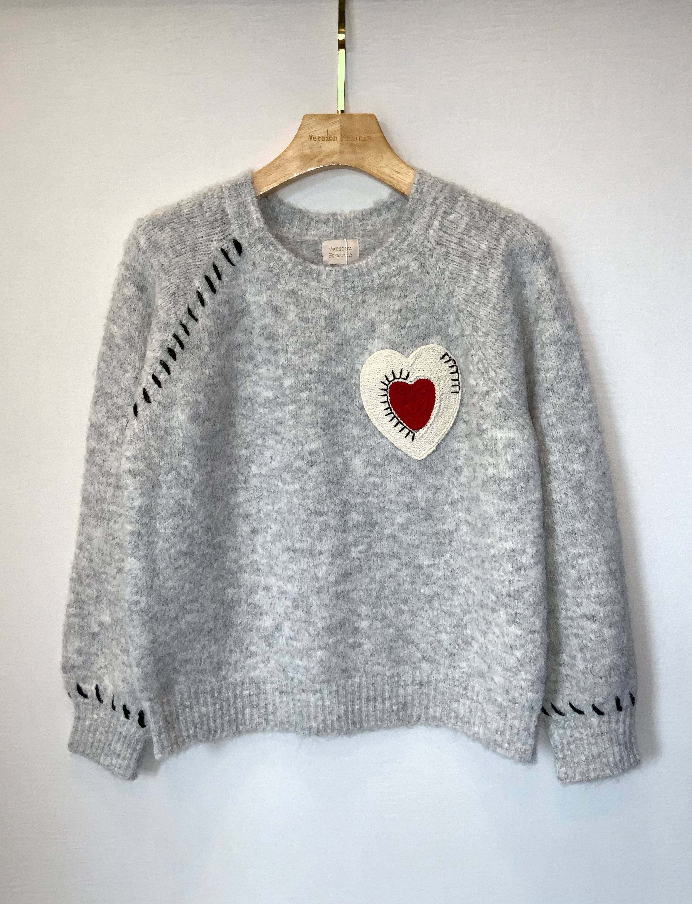 Version féminin So Twice - Wholesale Knit Sweater - Women's - Pull reference 18266, one size0