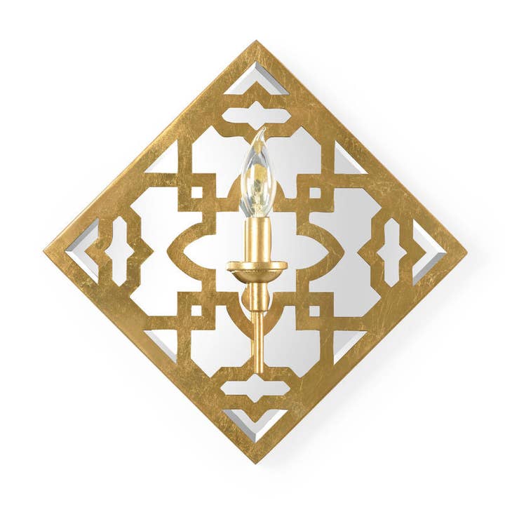 LOOMLAN - Wholesale Sconce - Agadir Medallion Iron Made Wall Sconce