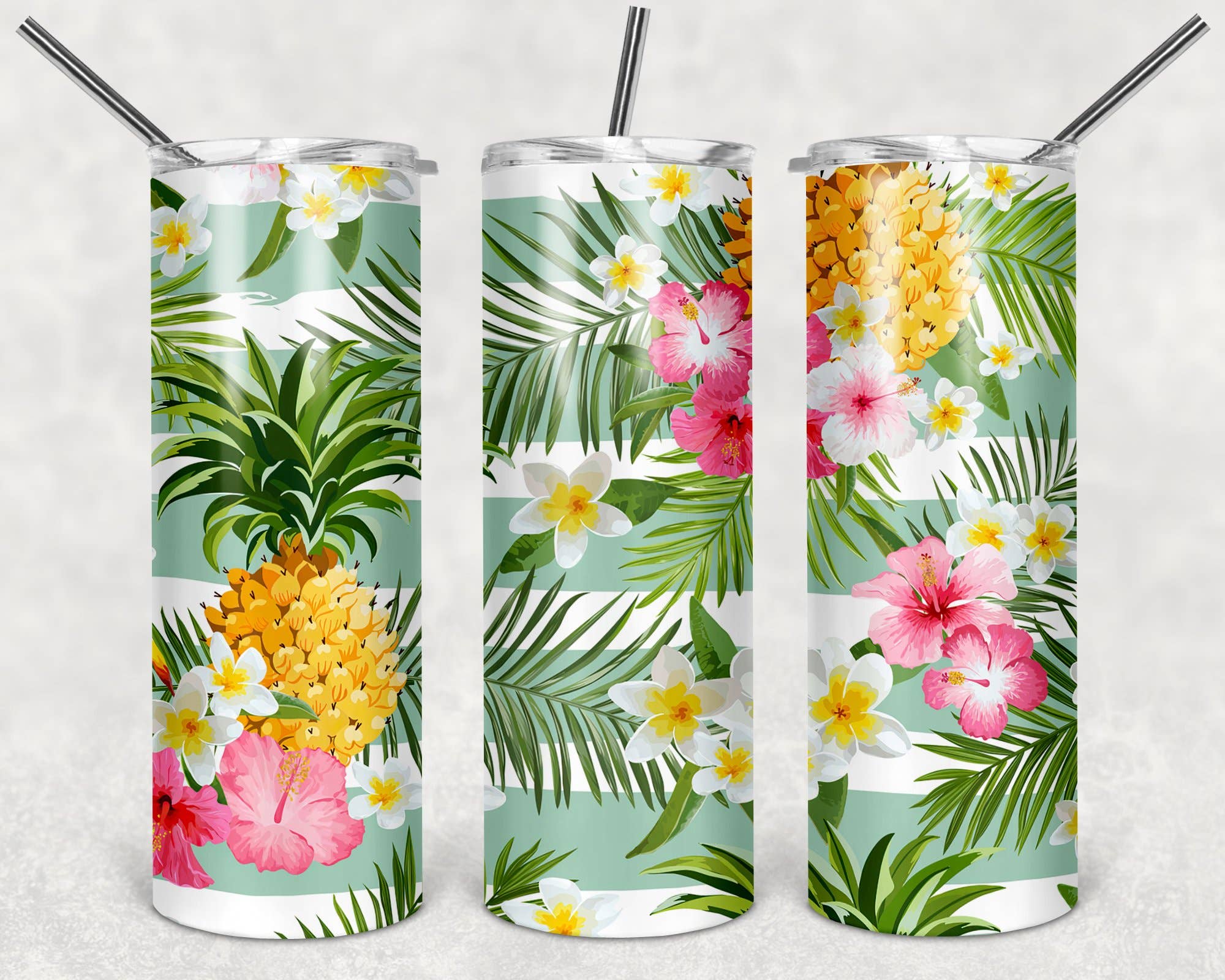 Perfectly Diverse Trendz, LLC - Vendita all'ingrosso Bicchiere/tazza termica - Bicchiere Tropical da 20 once0