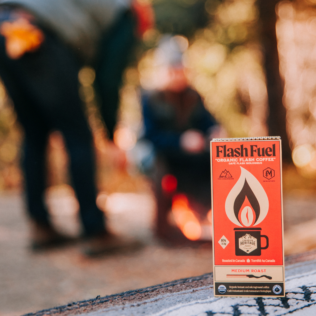 Canadian Heritage Roasting Company - Wholesale Instant Coffee/Espresso - Flash Fuel Organic Instant Coffee - Matchbox - Medium Roast6