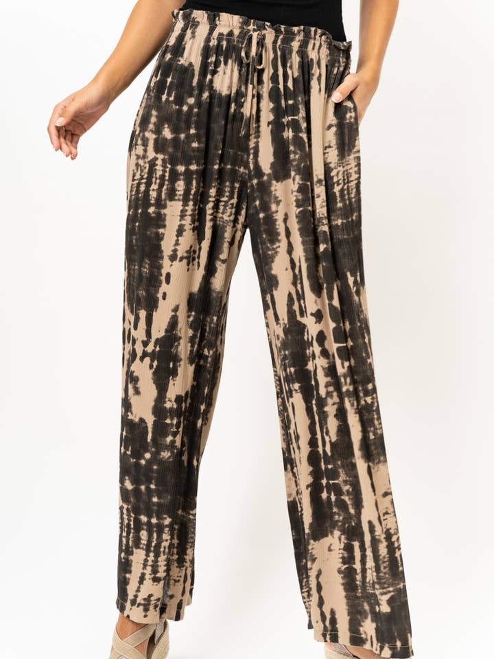 Look Mode Usa - Wholesale Pants - Women's - Tie Dye Print Pant2