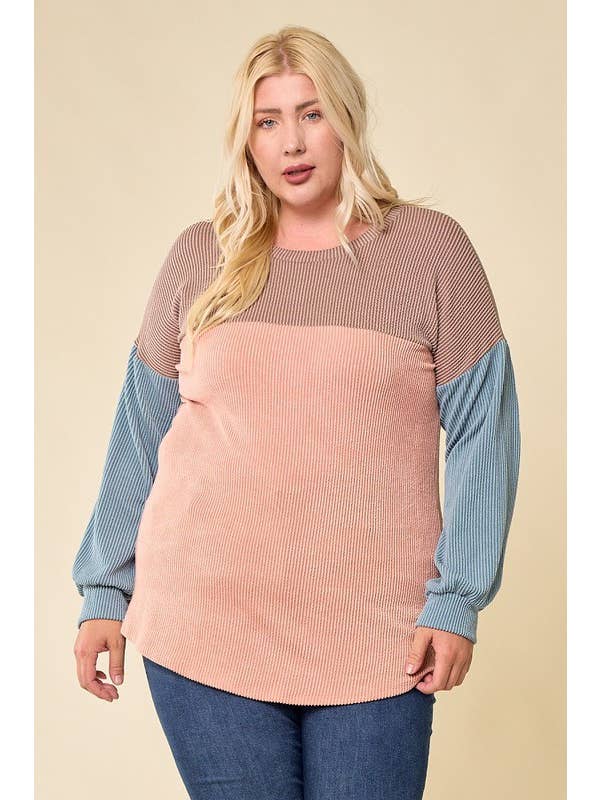 lovely melody - Wholesale Sweatshirt - Women's - LMT3379PL-PLUS SIZE Time to Love Sweatshirt24
