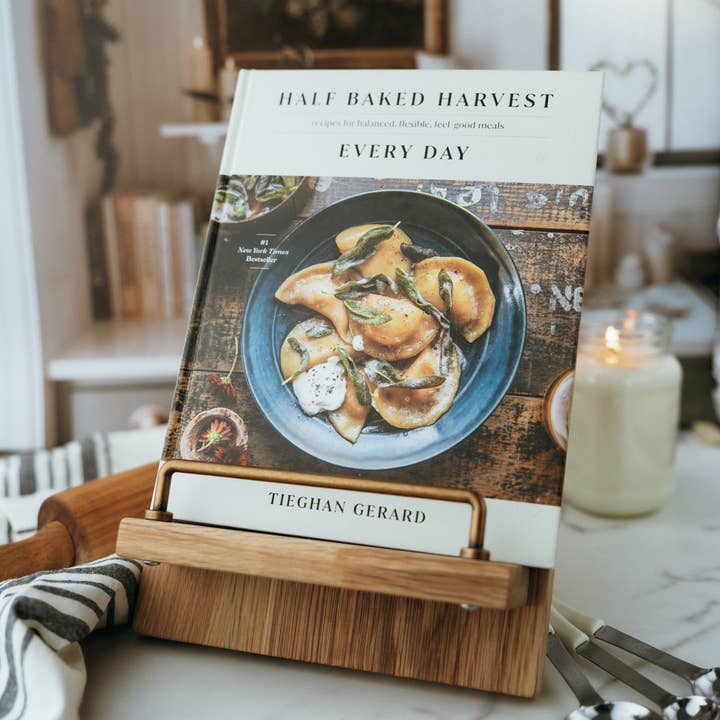 Joyful Nest Design Co. - Wholesale Decorative Tabletop Object - Wooden Cookbook Stand9