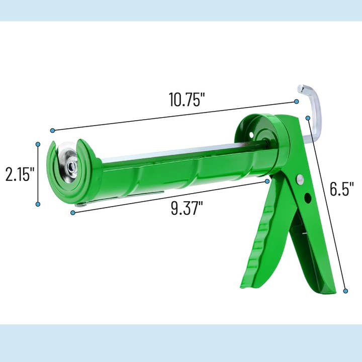 Bates Choice - Wholesale Tool Set - Bates- Caulking Gun, 10:1 Thrust Ratio, Green1