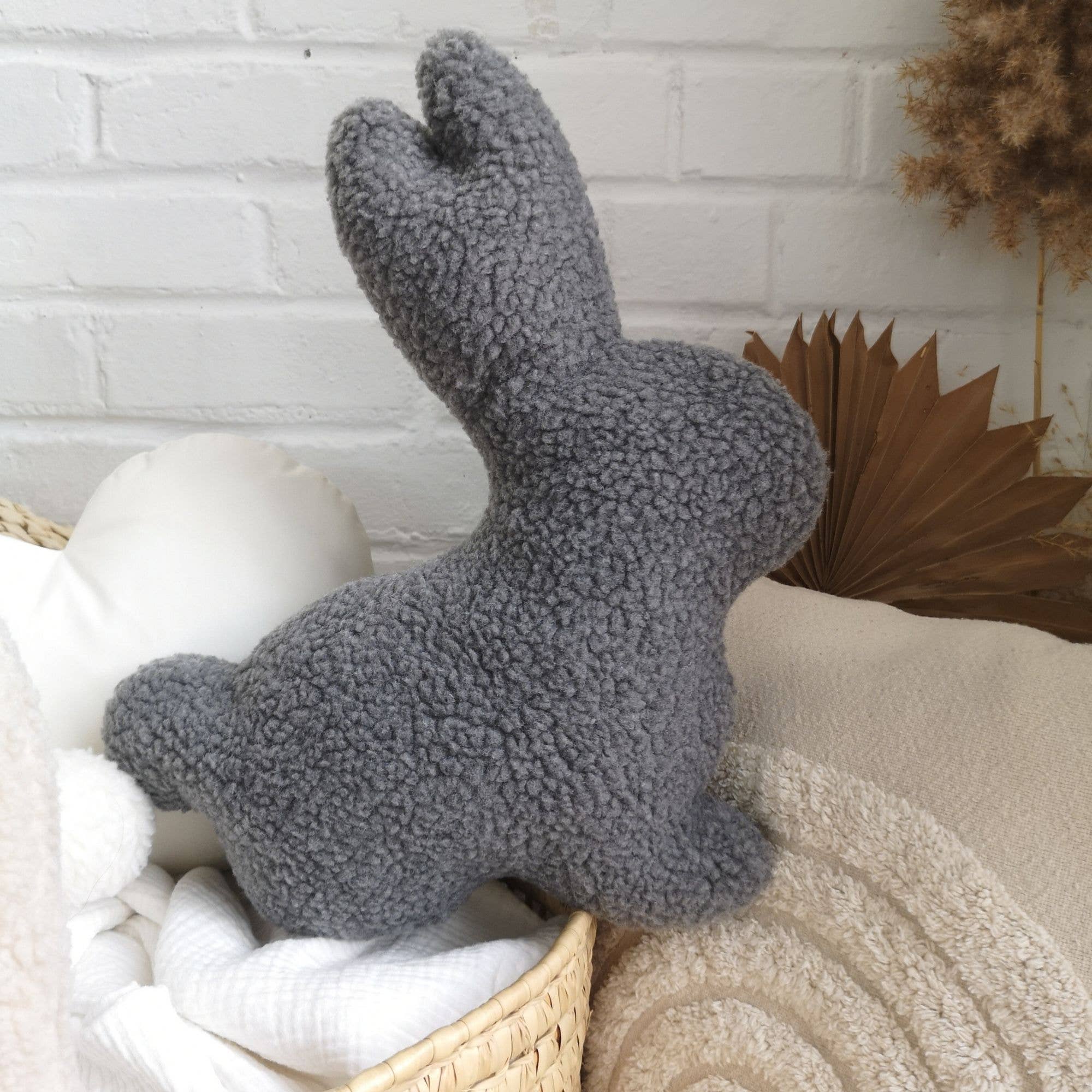The Butter Flying - Vente Coussin décoratif - Coussin Lapin de Pâques - 4 Couleurs7