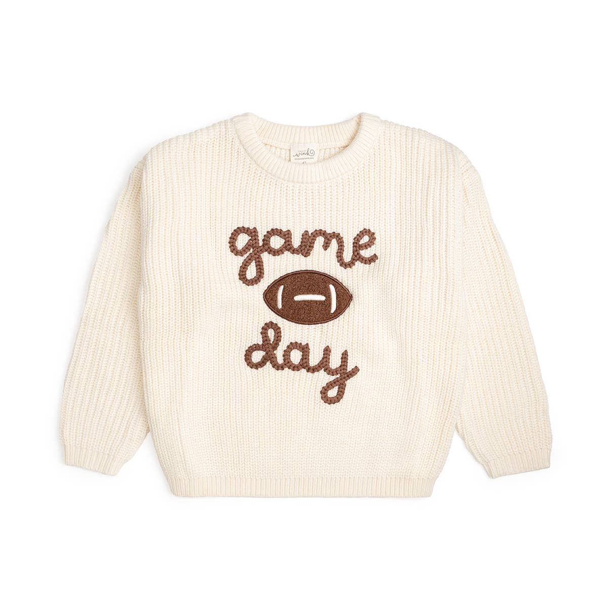 Sweet Wink - Wholesale Knit Sweater - Kids - Game Day Knit Sweater - Mommy and Me - Football