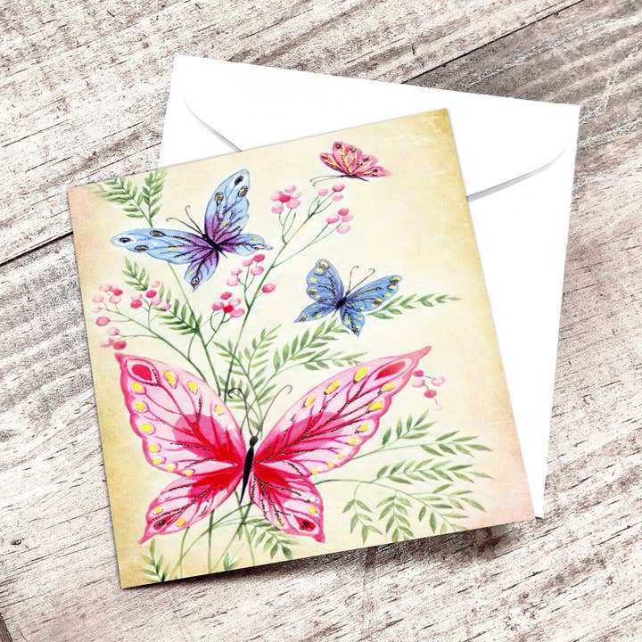 Tarjeta de caja mini mariposa para venta al por mayor de Yesterday's Best