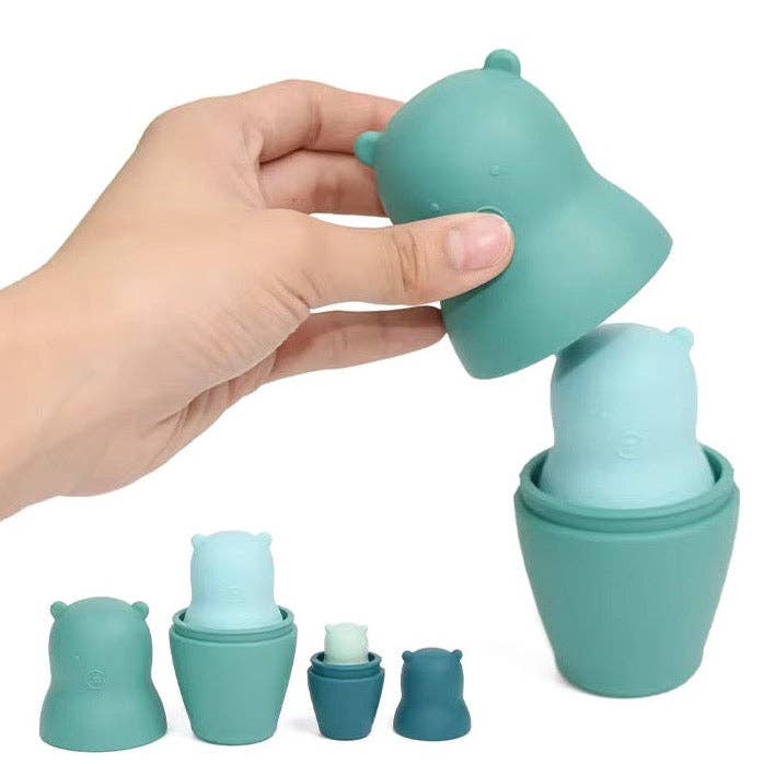 Matryoshka en silicone en forme de petit ours pour la vente par Der kleine Fratz