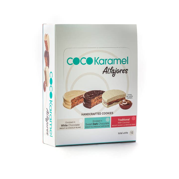 Coco Karamel – wholesale Biscuit – Kosher White Chocolate Alfajores 52g