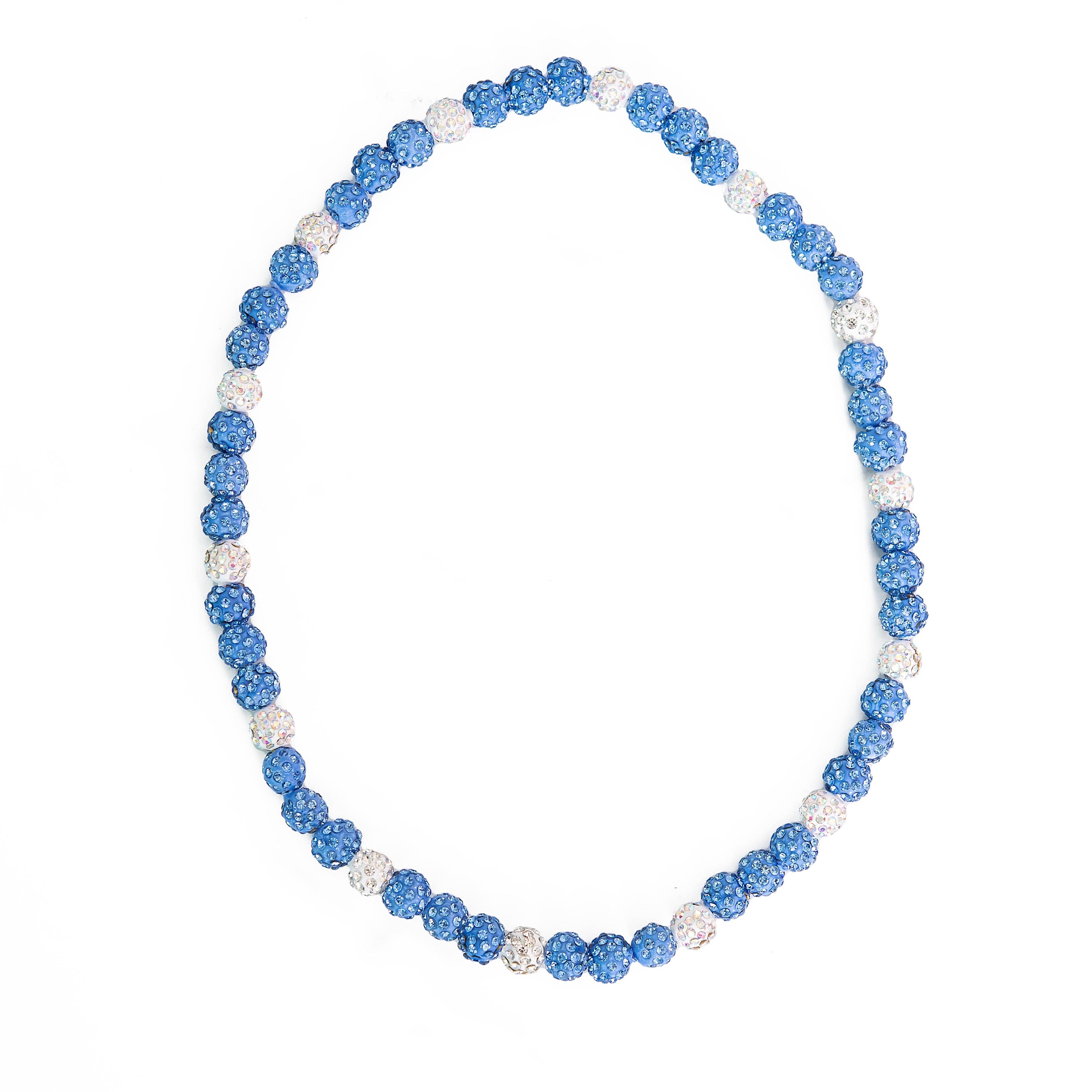 Golden Thread – wholesale Pärlband/Pärlhalsband – Bling Baseball Halsband10