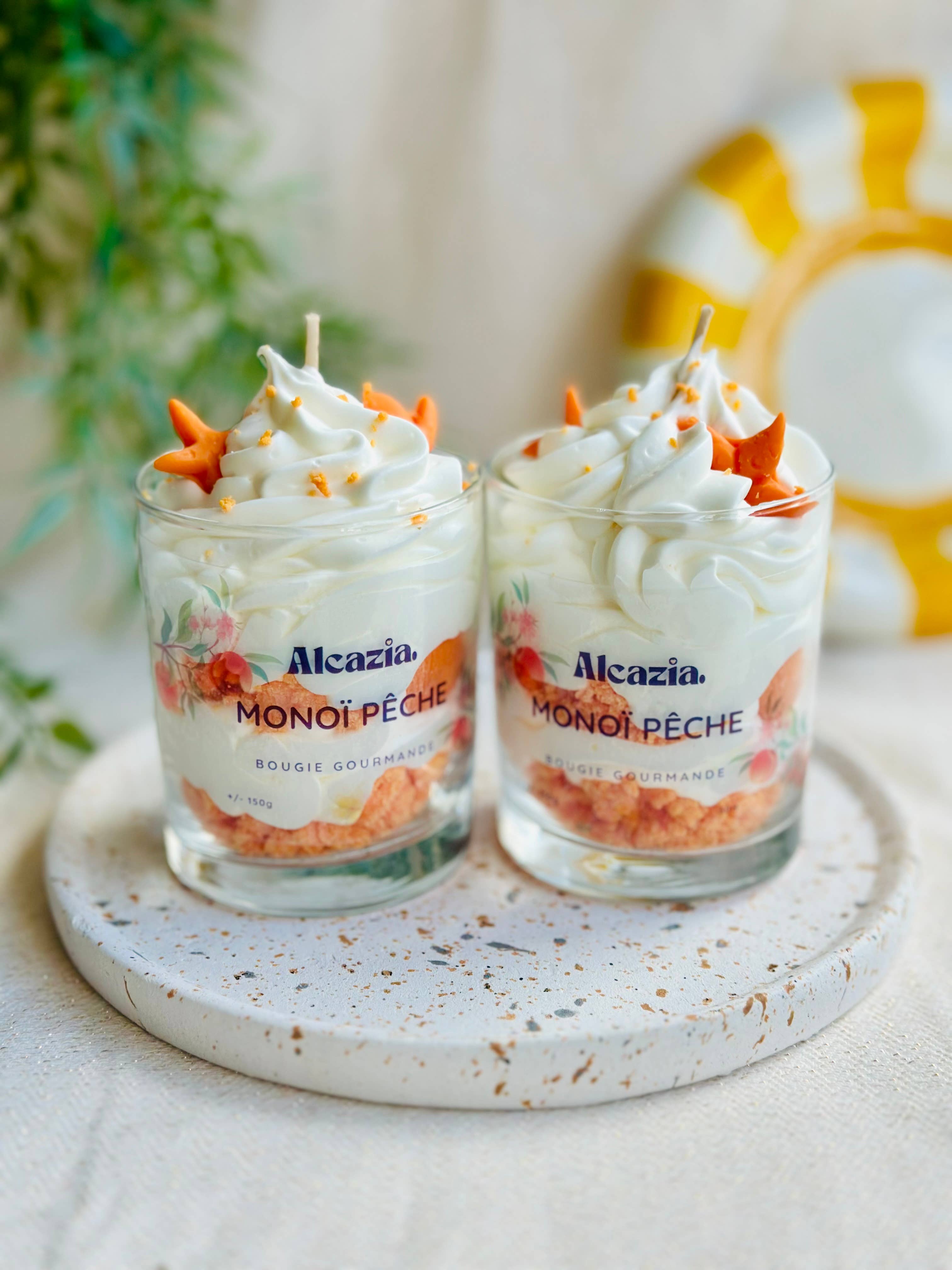 Alcazia - Wholesale Novelty Candle - Gourmet Candle - Monoi Peach3