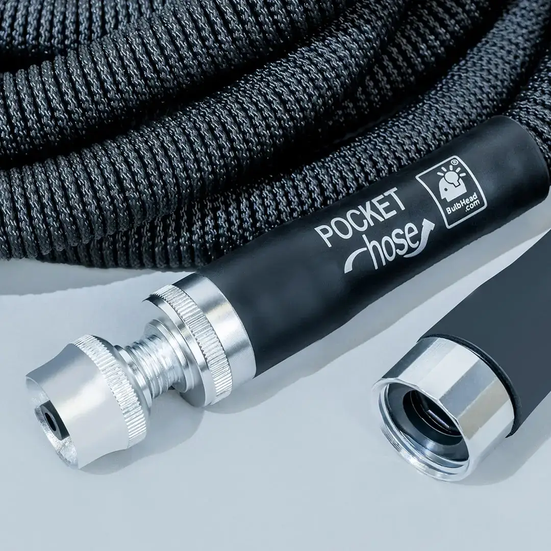 BulbHead - Wholesale Garden Tool - Pocket Hose Silver Bullet 2.0 Expandable Garden Hose | 100ft5