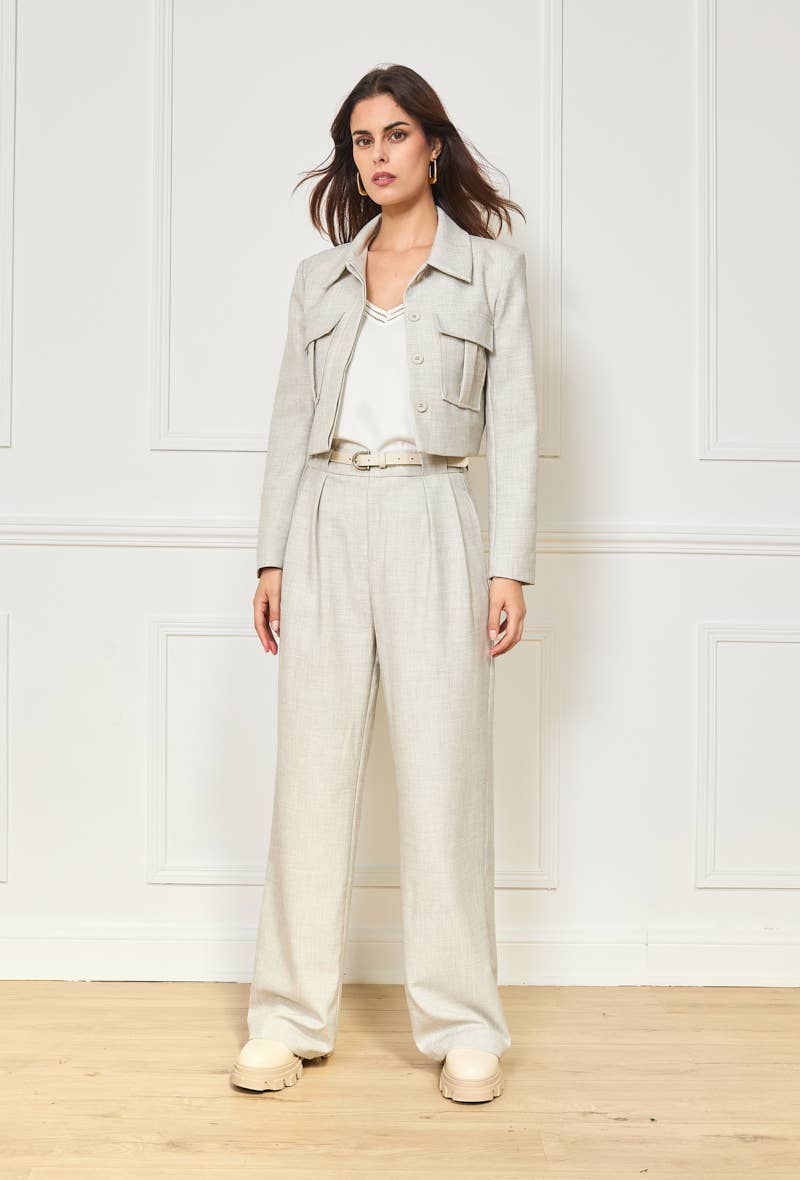 LULUMARY - Wholesale Pants - Women's - Wide pants P9588