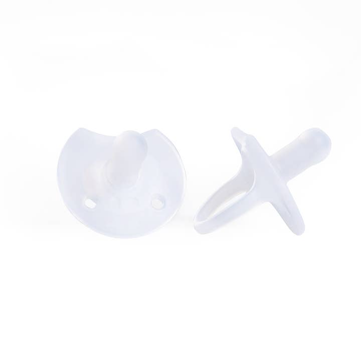 Classic Baby Pacifiers | NoseNook™ | Cloud | 2 Pack for wholesale by Lily Bean Pacifiers