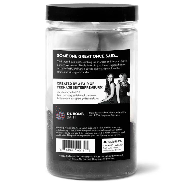 Da Bomb Bath Fizzers - Wholesale Bath Bomb/Fizz - Quote Bombs™ Jar
