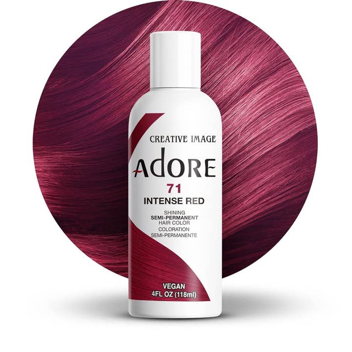Adore Semi Permanent Hair Color,Instanse Red,71 for wholesale by KT Supply