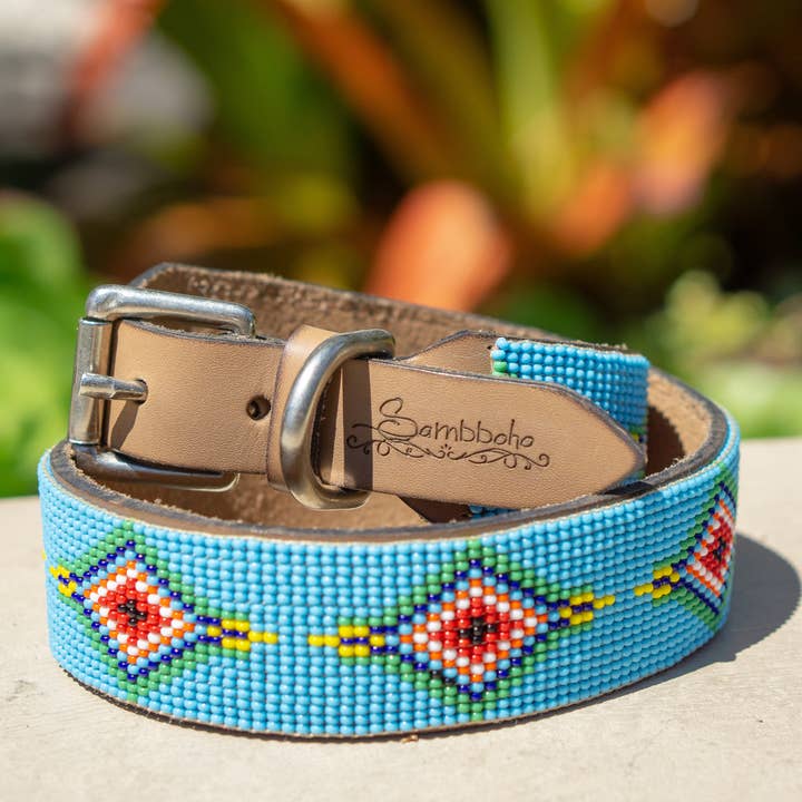 Sambboho - Wholesale Pet Collar - Dog - Blue Vogue Sambboho Dog Collar