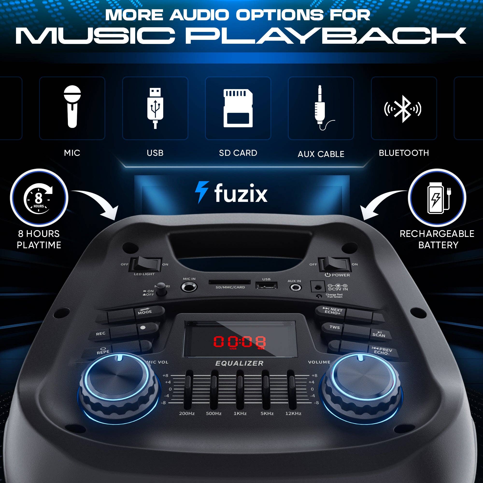 fuzix - Wholesale Luidsprekers/speakers - Nova Karaoke-luidspreker5