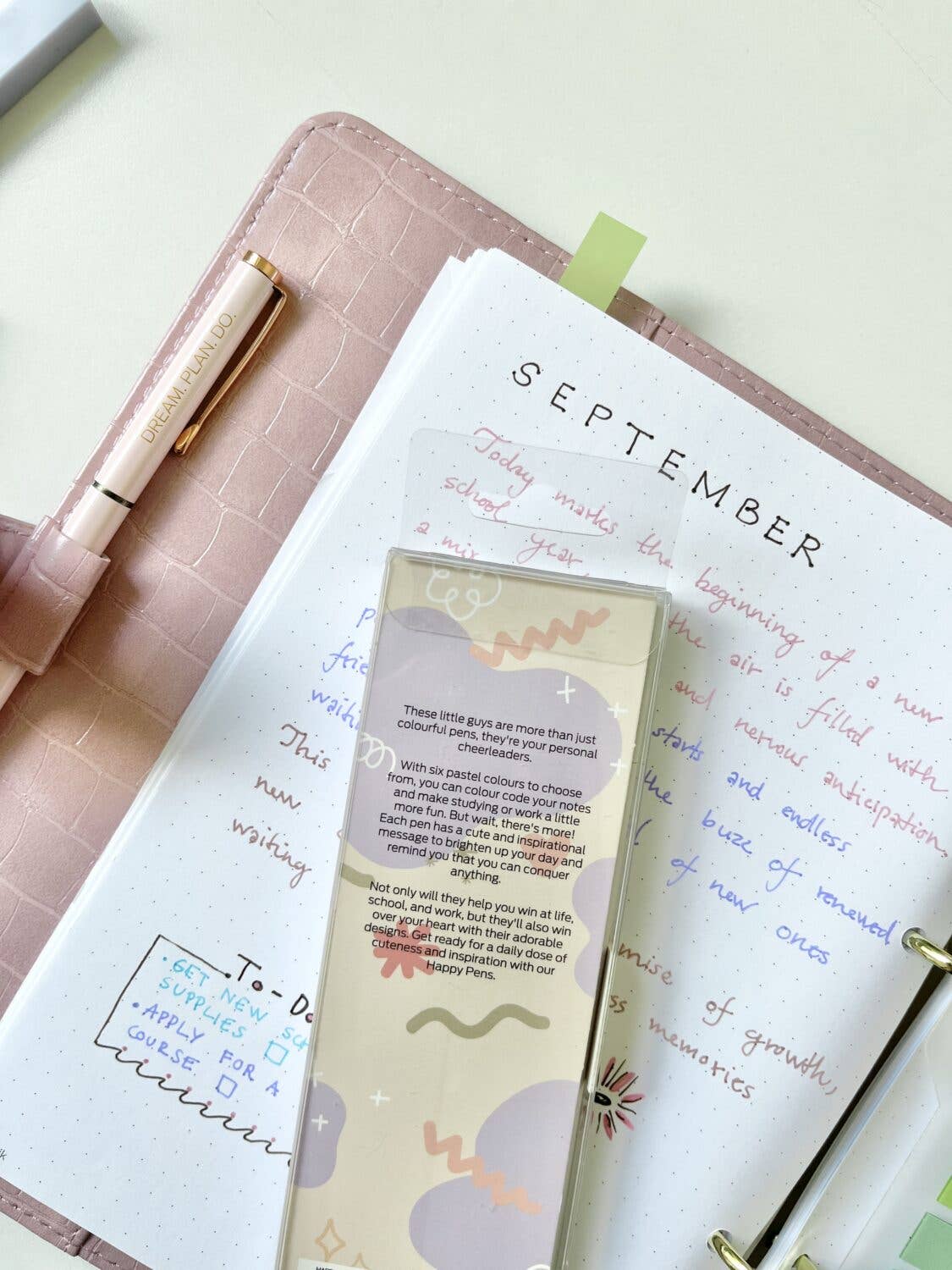 SEIK - Wholesale Pen - Happy pens - Highlight your adventures w/pastel colors 6pcs4