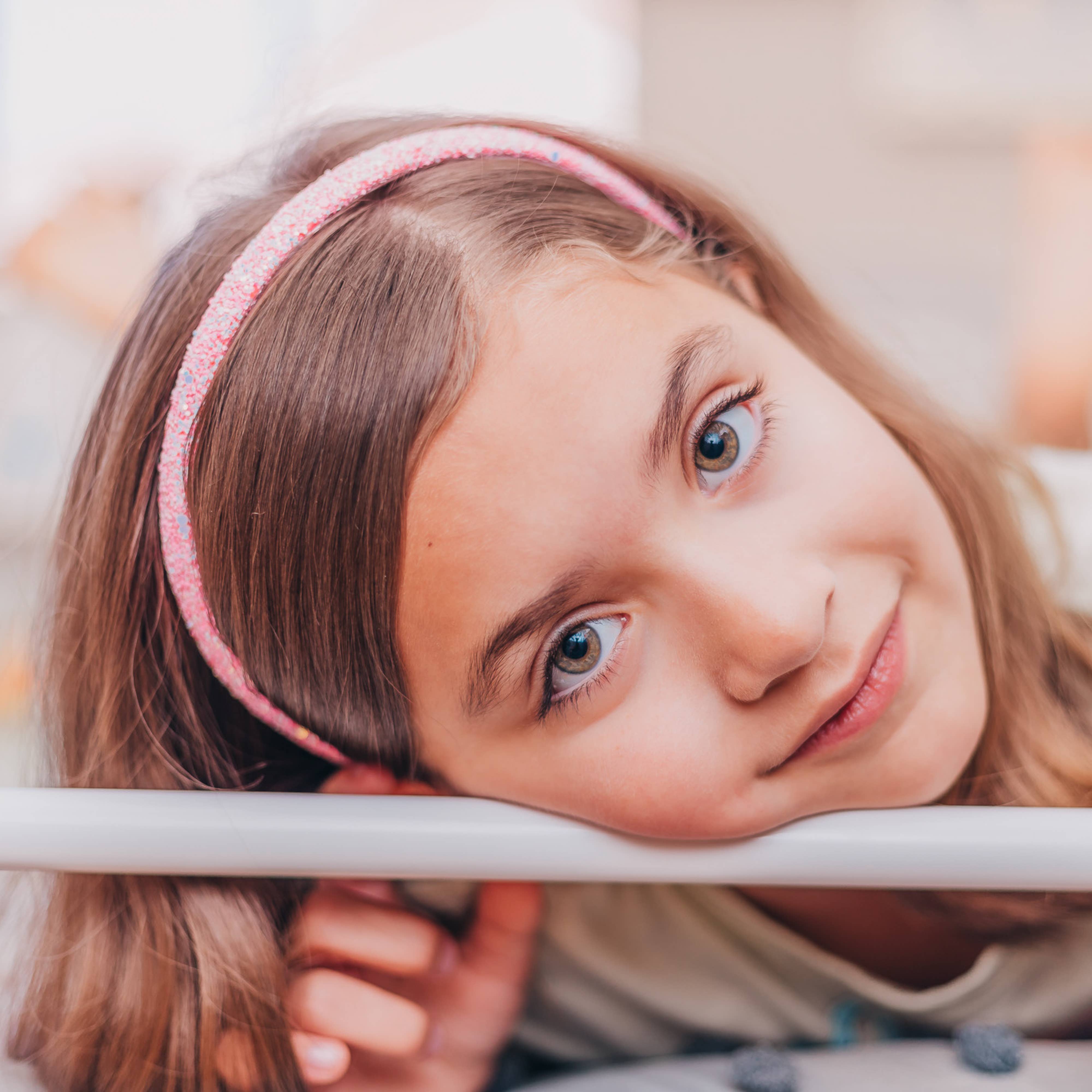 Frog Sac - Wholesale Fashion Headband - Kids - Glitter Headband - Thin Hairbands for Kids8