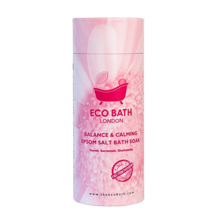 Eco Bath London Balance and Calming Epsom Salt Bath Soak - Tube for wholesale by Eco Bath London