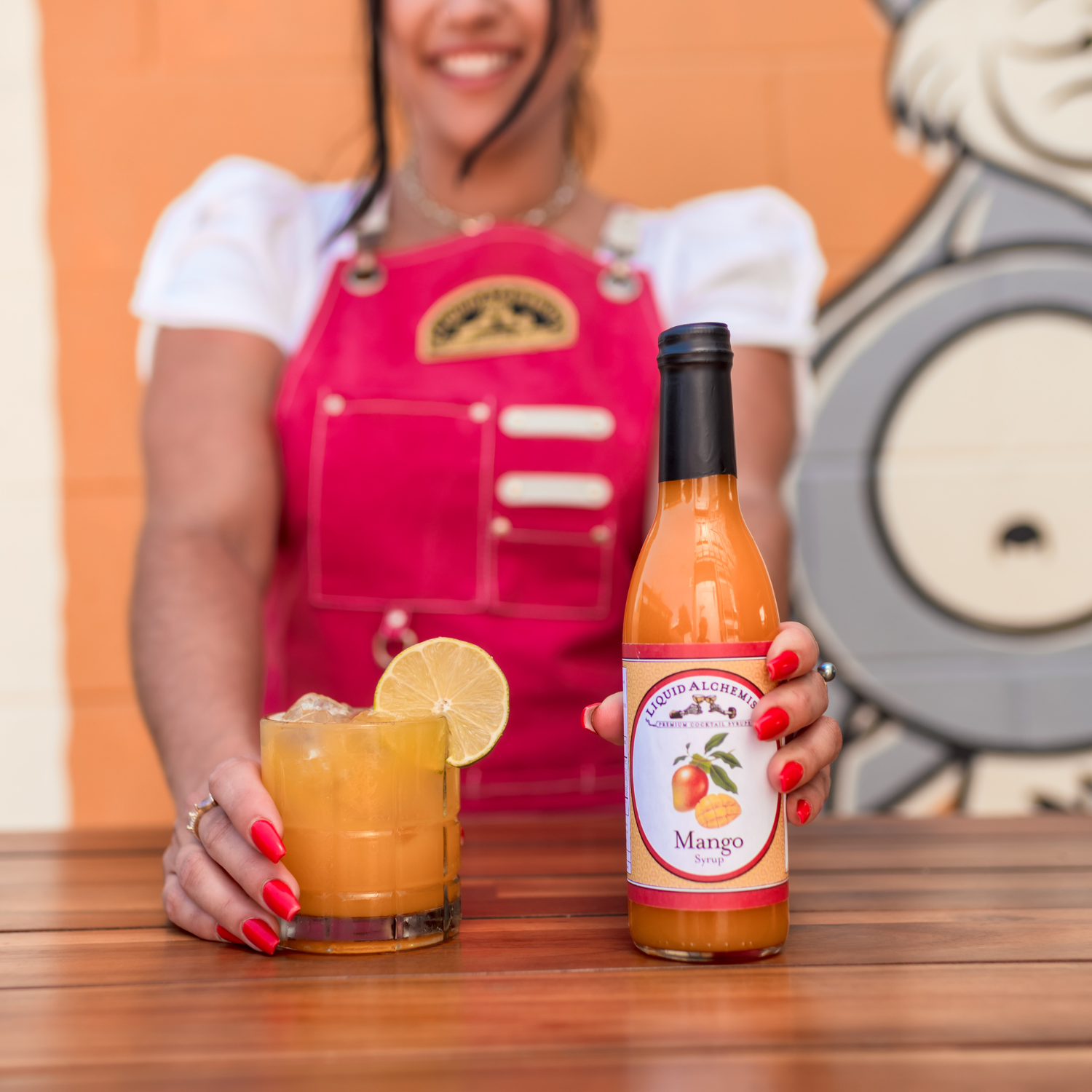 Liquid Alchemist Syrups - Wholesale Cocktail Mix/Syrup - Mango Cocktail Syrup8