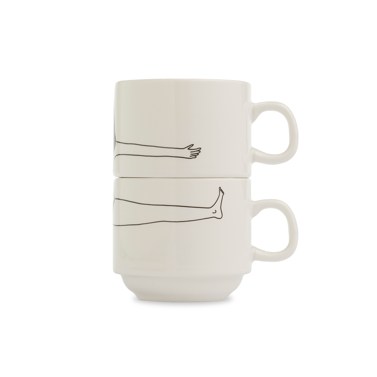 helen b - Wholesale Coffee Mug - stackable mugs my favourite underwear (set*2)3