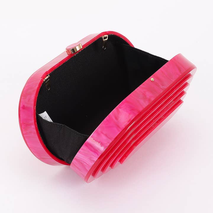 3AM BY H&D ACCESSORIES - Wholesale Clutch bag – women's - Acrylic Marble Clutch5